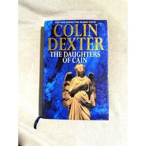 Vtg 1994 Colin Dexter SIGNED The Daughters of Cain First 1st UK Edition HC/DJ